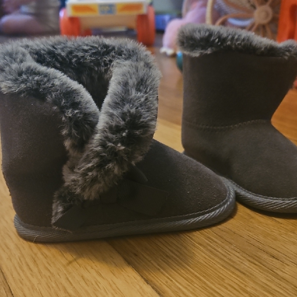 Cozy Faux Fur Baby Boots
